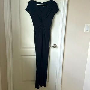 Petite women small jump suit, wide leg